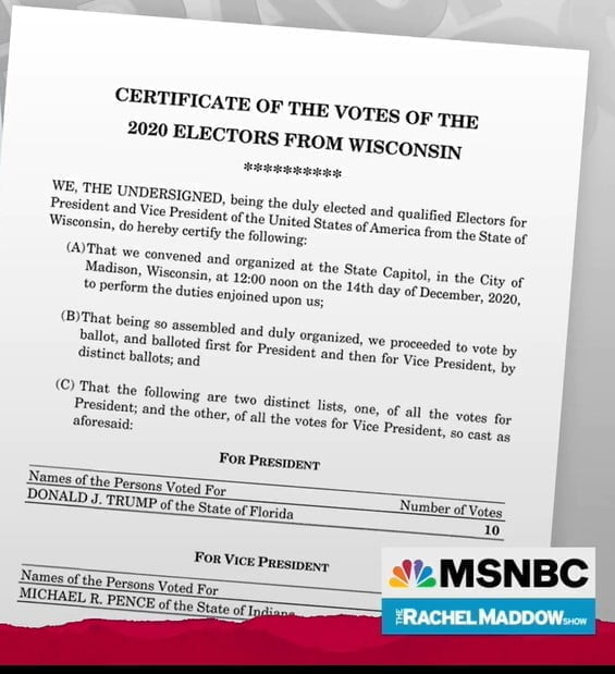 Fake certificate - Bucks County Beacon - How a Bucks County GOP Leader Was There at the Birth of the Big Lie