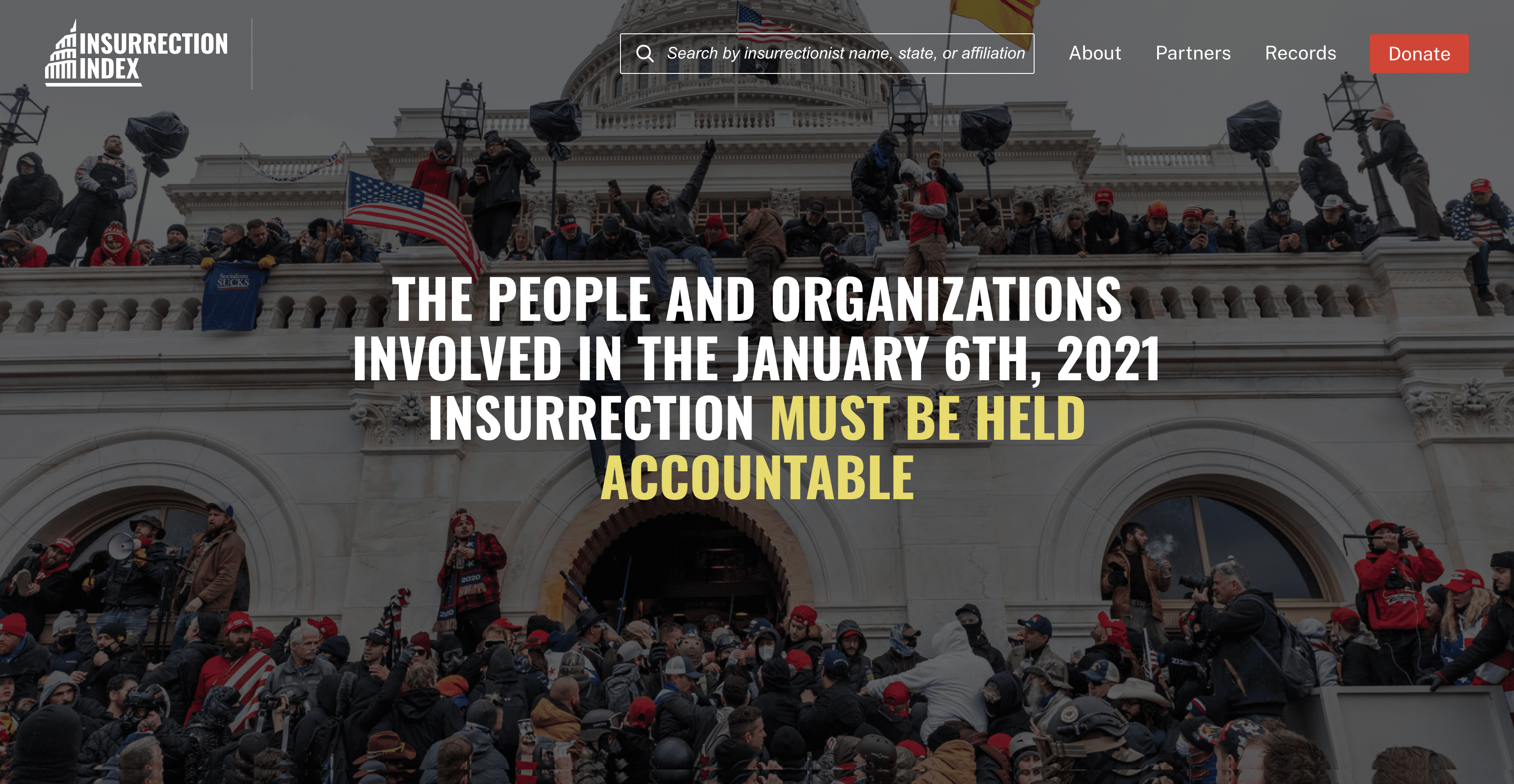 Bucks County GOP Chair Pat Poprik Named in ‘Insurrection Index’ 1 jan 6th insurrection - homepage insurrection index