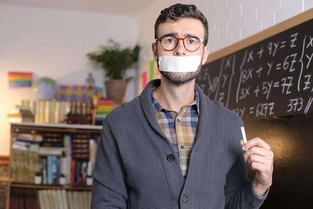 Central Bucks School District Looks to Muzzle Teachers in the Classroom 1 Education Gag Orders shutterstock 2085006004 - Bucks County Beacon - Central Bucks School District Looks to Muzzle Teachers in the Classroom