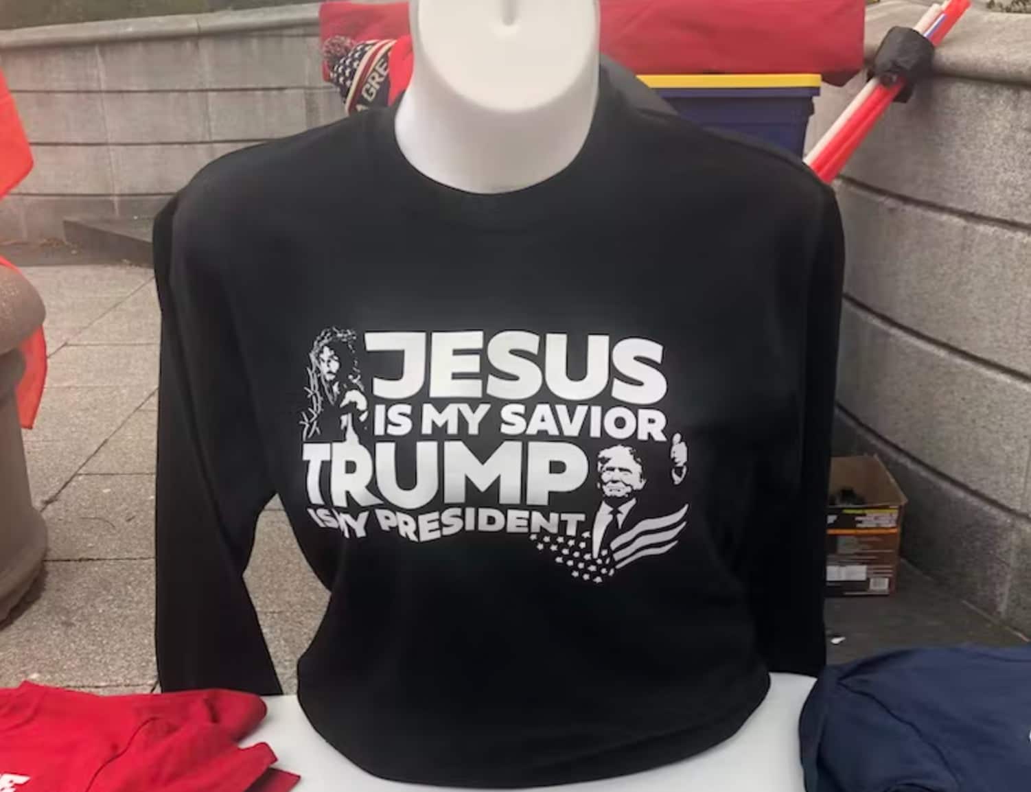 Jesus Trump QAnon Republicans - Bucks County Beacon - Christian Nationalism Runs Rampant as Christians and Cult Leaders Alike Believe Trump Was Chosen by God