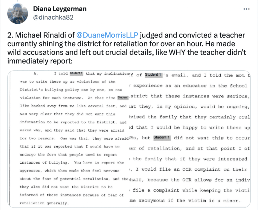 Central Bucks School District Embarrassed Itself with Show Trial of ACLU LGBTQ Discrimination Complaint 3 image 128 - Bucks County Beacon - Central Bucks School District Embarrassed Itself with Show Trial of ACLU LGBTQ Discrimination Complaint