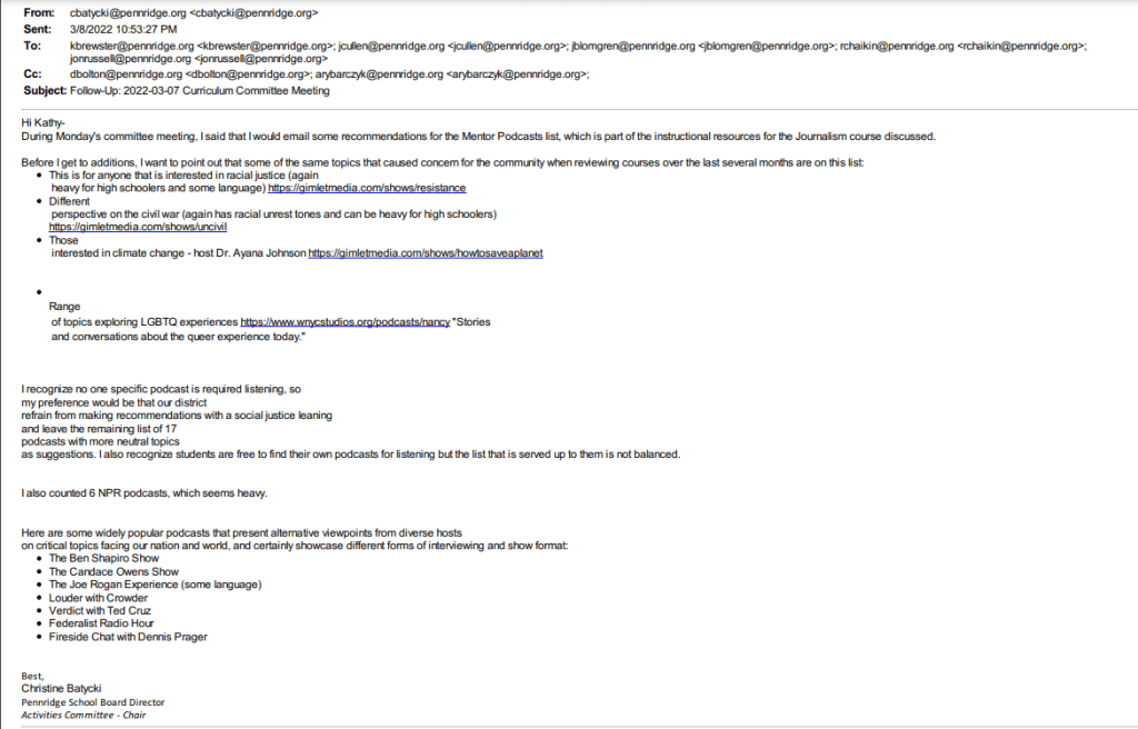 image - Bucks County Beacon - Pennridge School Board Efforts to Overhaul District Curriculum Doesn’t End With Vermilion Education and Hillsdale 1776