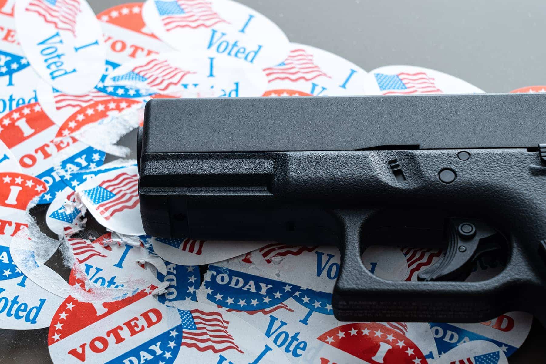 Guns Polling Stations.jpeg - Bucks County Beacon - Pennsylvania State Rep. Tim Brennan Wants to Ban Guns from Polling Places to Keep Voters and Election Workers Safe