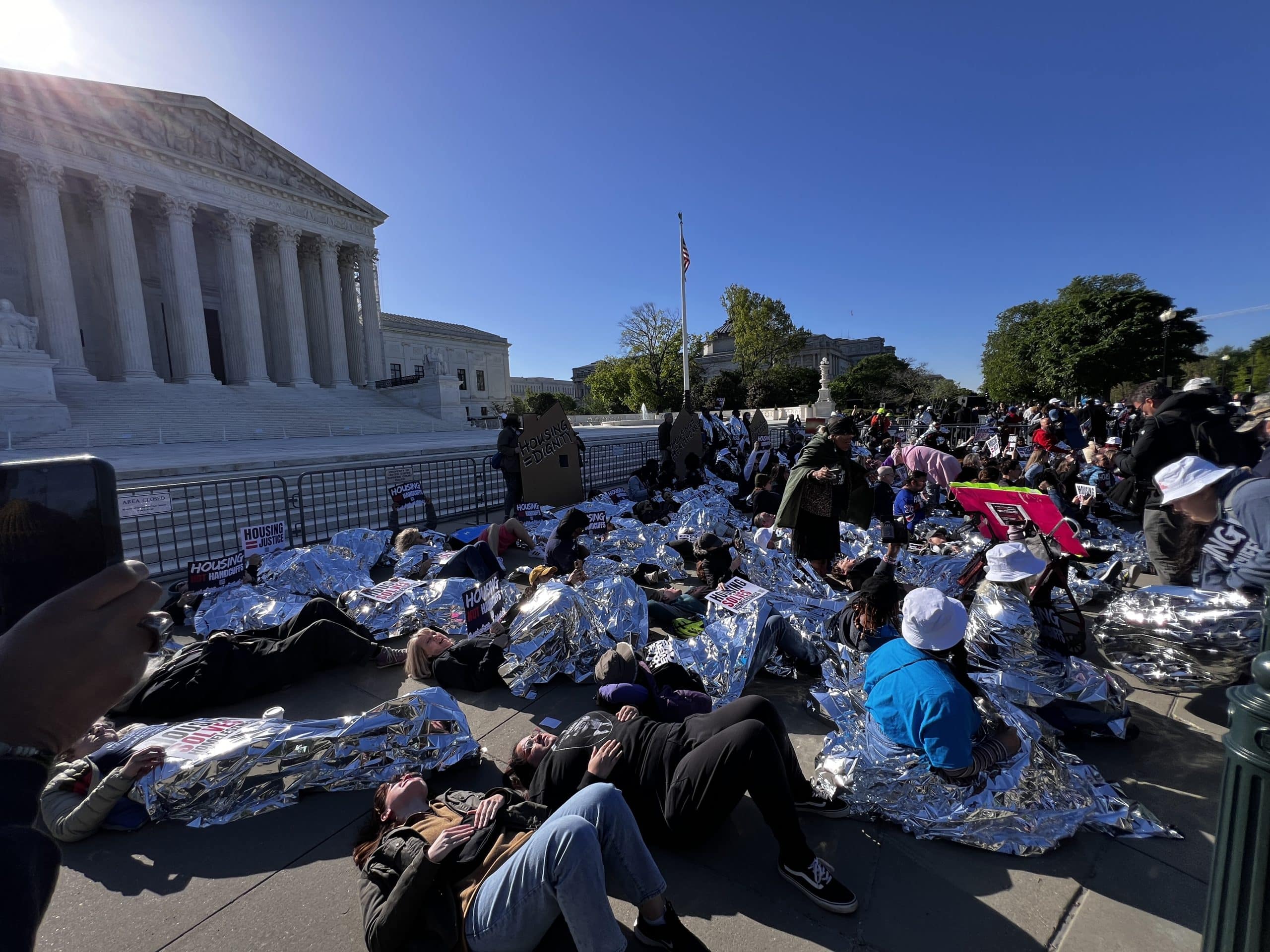 Housing Not Handcuffs1 scaled - Bucks County Beacon - Supreme Court Will Decide Whether Homeless People Should Be Treated Humanely, or Instead as a Criminal Menace