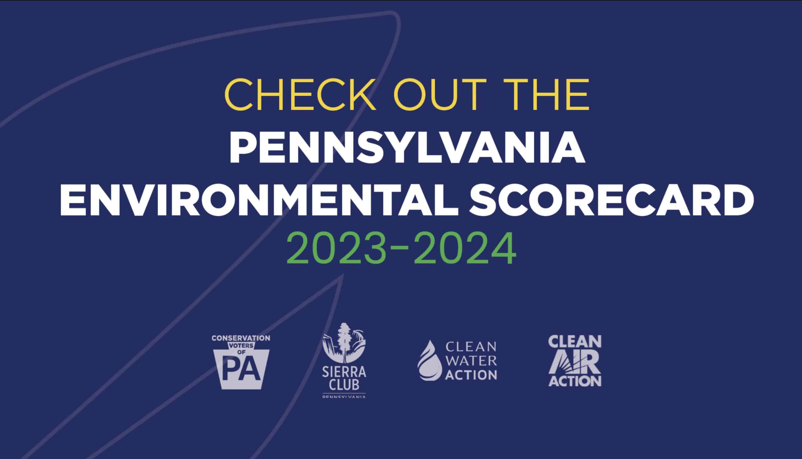 PA Environmental Scorecard scaled - Bucks County Beacon - Environmental Scorecard Shows How Pro-Environment Majority Delivers Wins in Pennsylvania’s State House