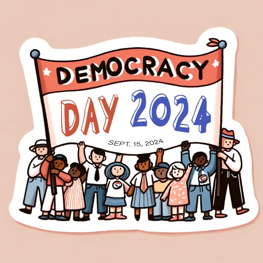 demoday2024 cute sticker - Bucks County Beacon - Pennsylvania’s Latino Voters Could Have a Huge Impact on the Presidential Election