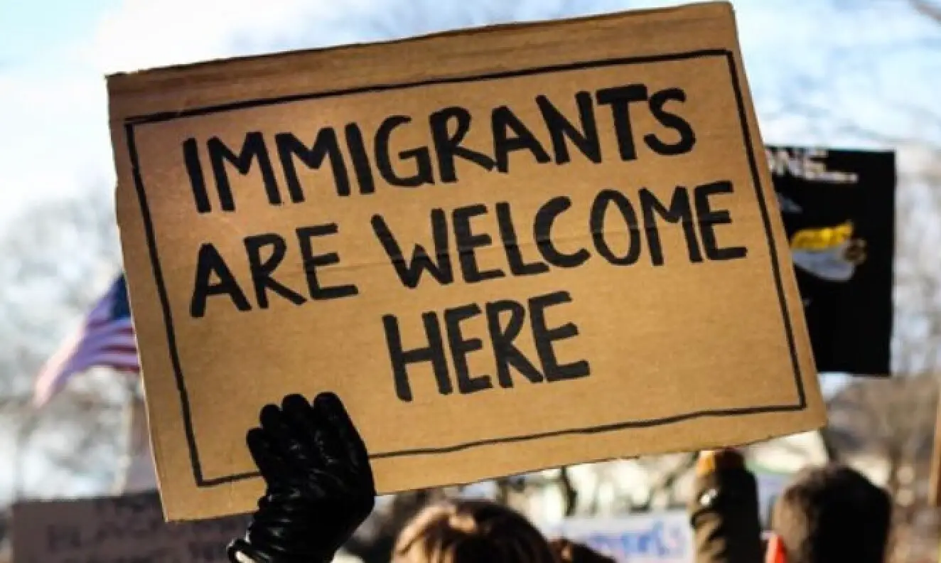 Immigrants Are Welocme Here - Bucks County Beacon - Immigrant Rights Action Educates Bucks County on How to Support Neighbors Targeted by Trump’s Expected Immigrant Roundup and Mass Deportation Programs