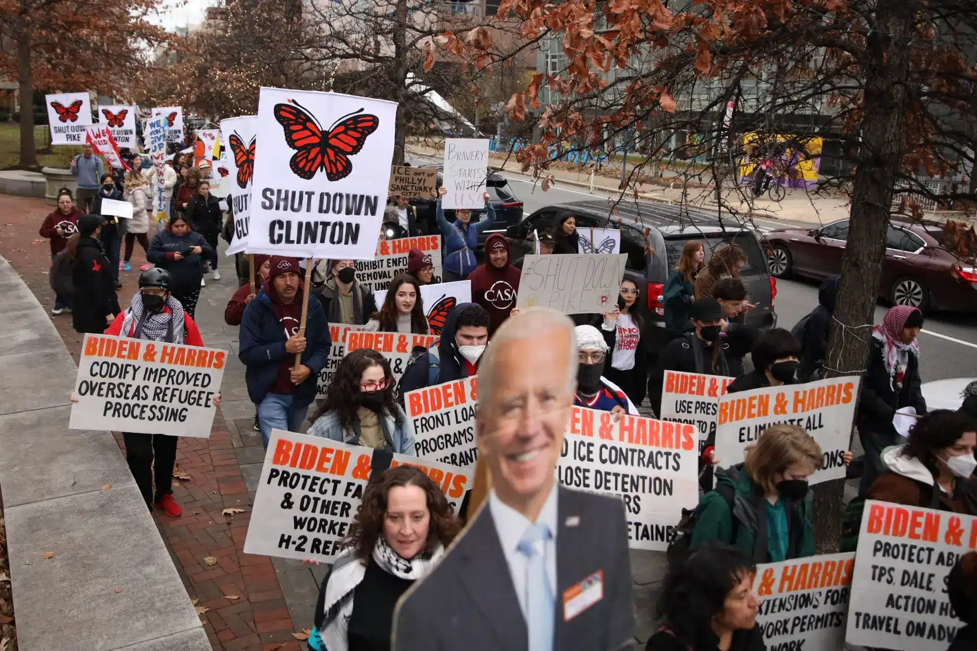 immigration protest1 scaled - Bucks County Beacon - From Marching for Immigrants’ Lives in Philadelphia to Practicing Immigrant Solidarity in Our Communities