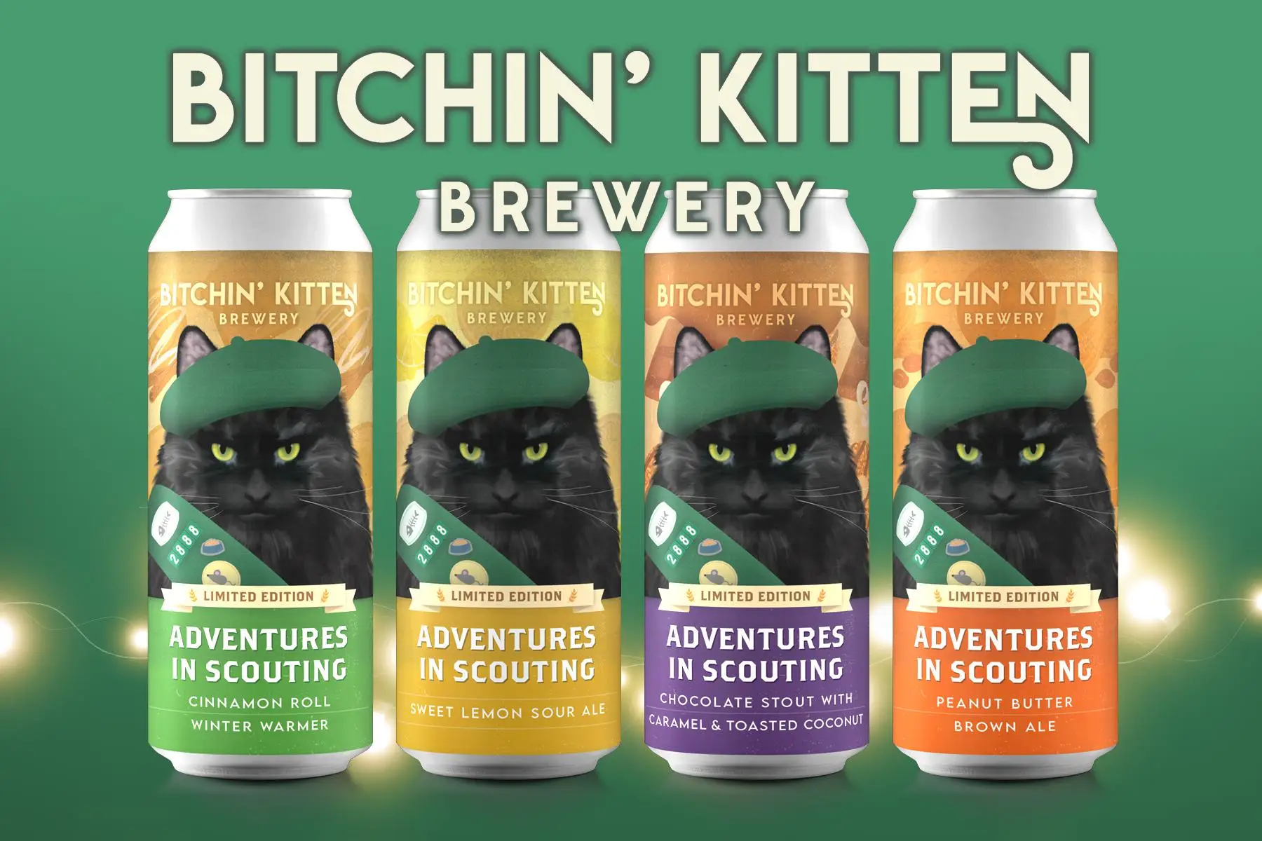 Beer Logo - Bucks County Beacon - Beer and Cookies Are a Purrfect Match for Bucks County’s Cat-Themed Brewery and a Local Girl Scout Troop