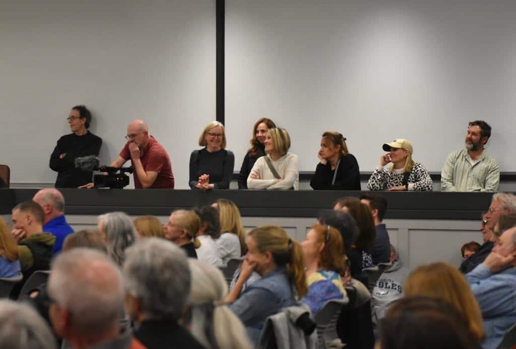 Fitzpatrick Town Hall 3 - Bucks County Beacon - Pennsylvania Republican Congressman Brian Fitzpatrick Is Scared to Hold a Town Hall. His Constituents Organized One Anyway