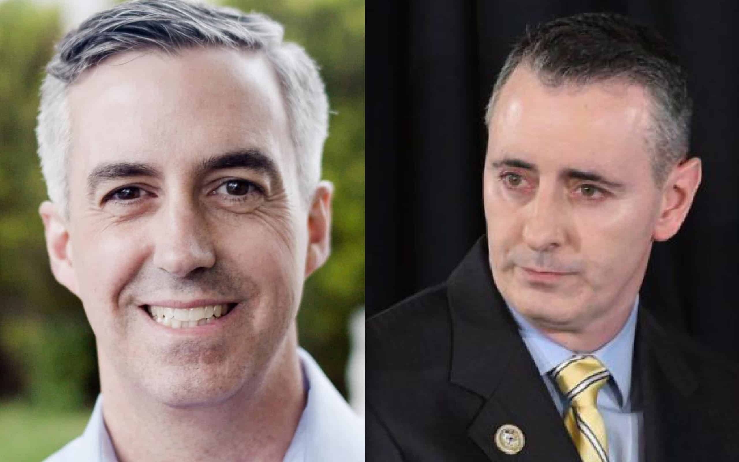 harvie fitz3 scaled - Bucks County Beacon - Bucks County Commissioner Bob Harvie Announces Run to Unseat Republican Congressman Brian Fitzpatrick in 2026