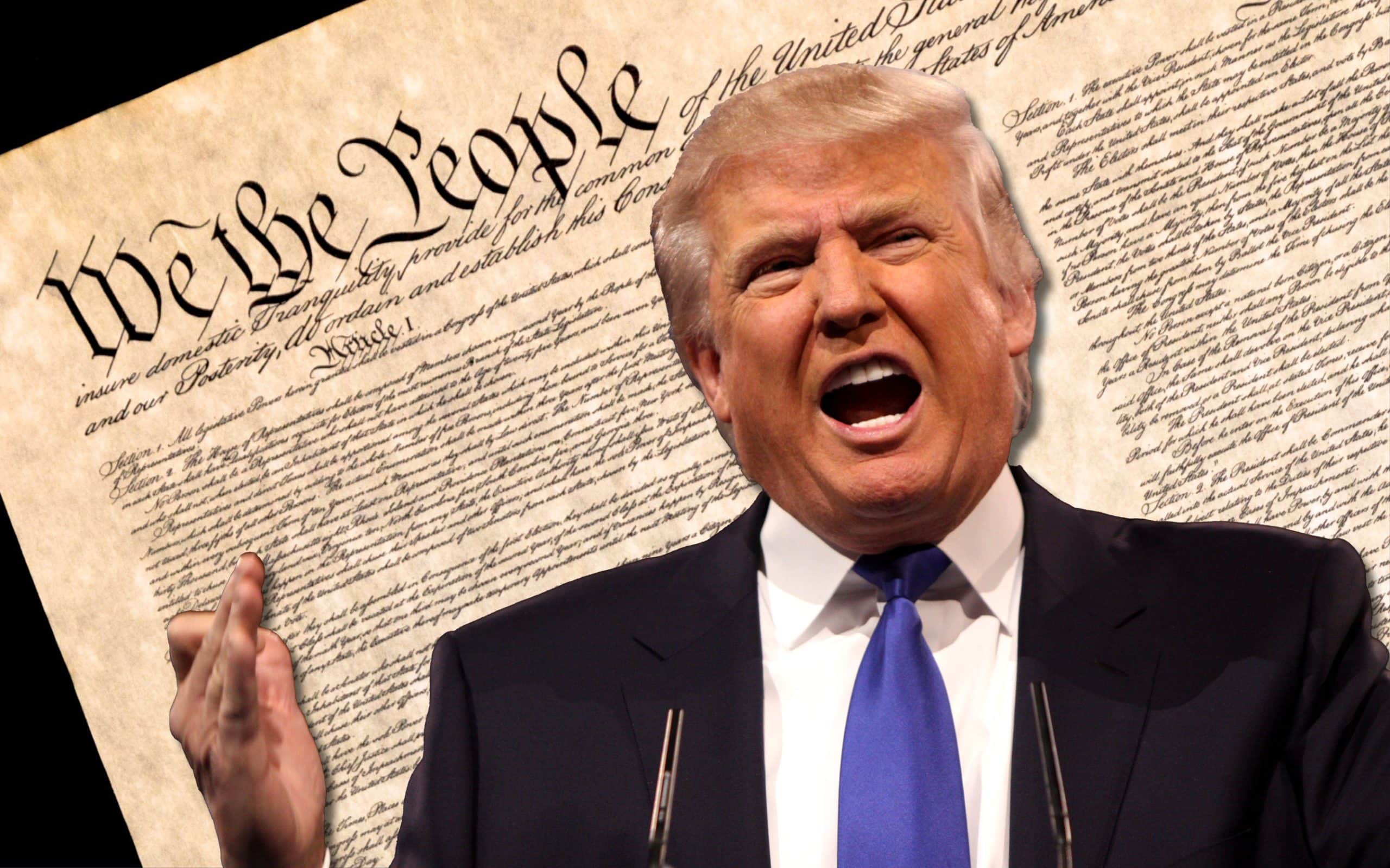 trump constitution scaled - Bucks County Beacon - Legal Challenges to Trump’s Executive Order on Elections Rest on a Simple Premise: the Constitution