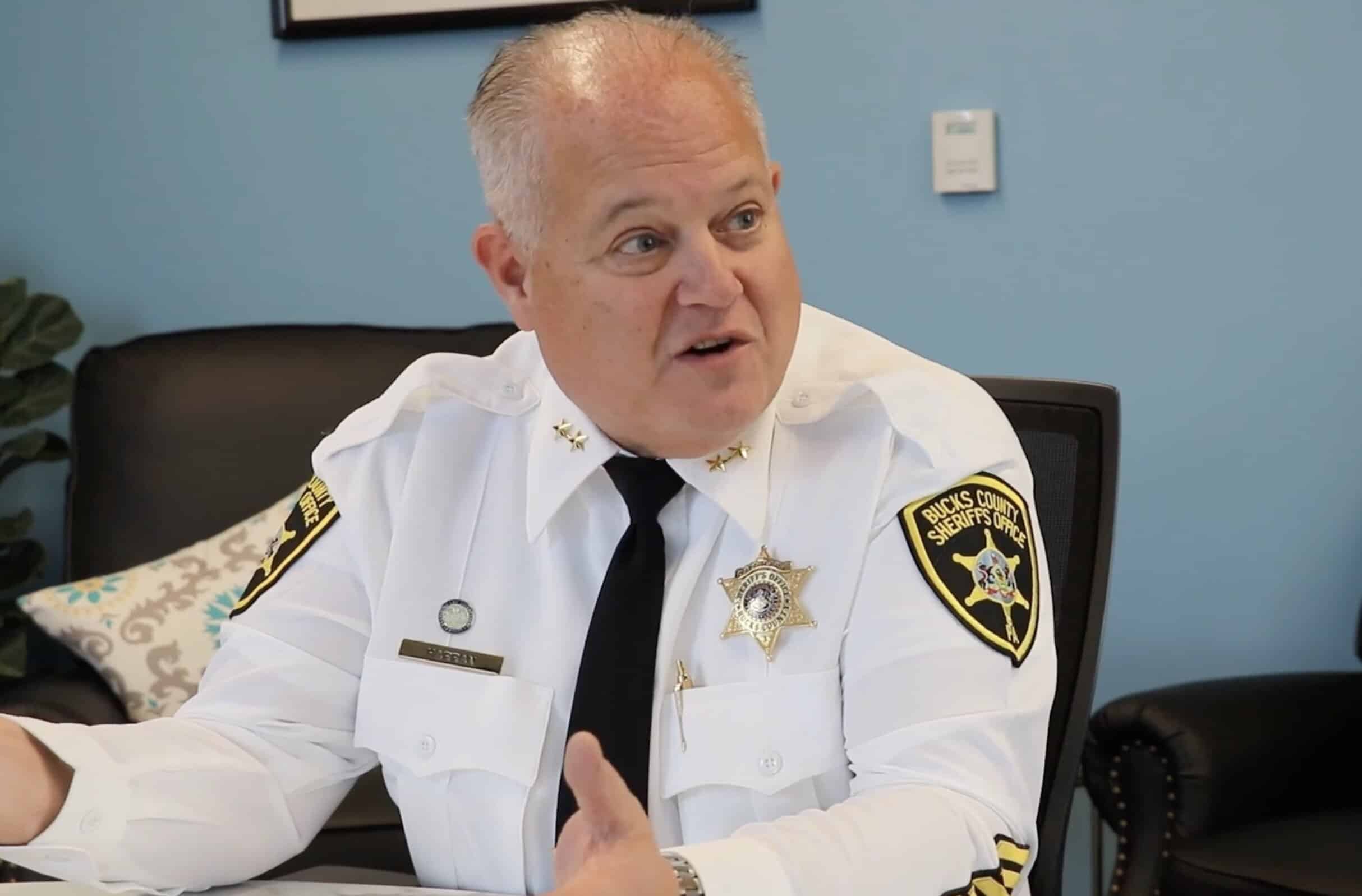 Fred Harran Screenshot - Bucks County Beacon - Republican Bucks County Sheriff Fred Harran Calls Local Critics of ICE Agreement ‘Liars’, ACLU ‘Lunatics’