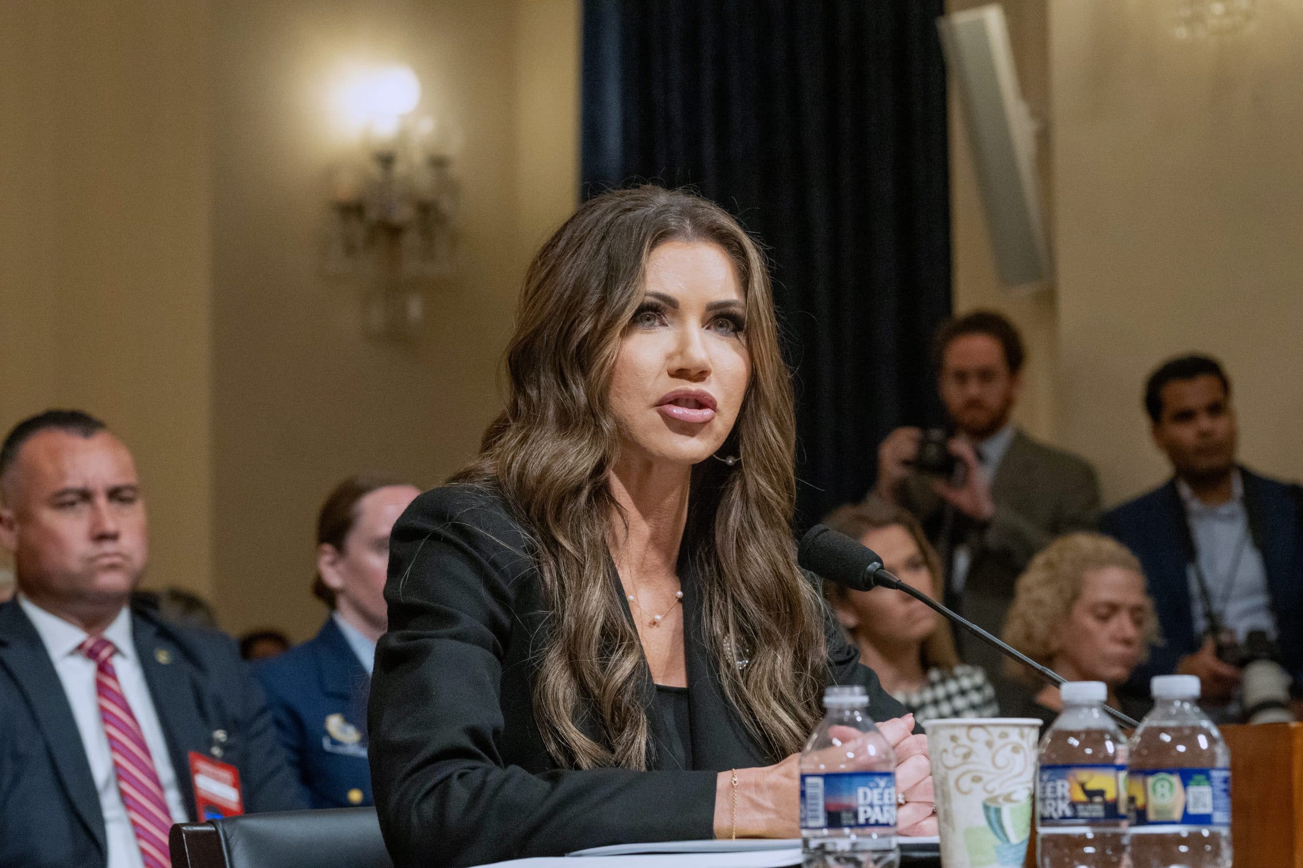 Kristi Noem scaled - Bucks County Beacon - DHS Asks for 20,000 National Guard Troops for Immigration Roundups, Pentagon Reviewing Request