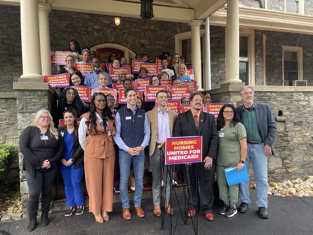 nursing homes united for medicaid - Bucks County Beacon - Old Adversaries Unite in Langhorne to Urge Rep. Brian Fitzpatrick to Vote Against Any Budget That Cuts Medicaid