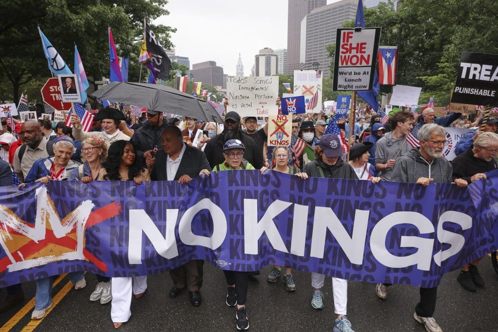 AP No Kings 10 - Bucks County Beacon - Photos of Anti-Trump 'No Kings' Demonstrations Across the US