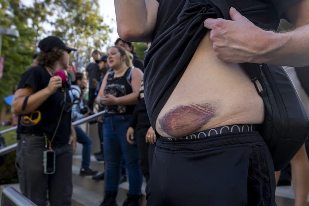 CYRIL 10 3P6A846806112025 LA ICE DAY 6 NIGRO - Bucks County Beacon - Photo Essay: Trump's Militarized War on Immigrants Meets Citizen Resistance in Los Angeles