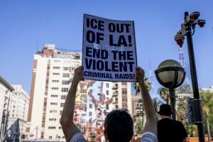 Photo Essay: Trump’s Militarized War on Immigrants Meets Citizen Resistance in Los Angeles