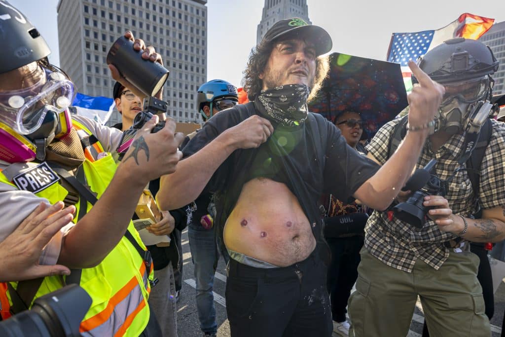 CYRIL 5 3P6A616706092025 LA ICE DAY 4 NIGRO - Bucks County Beacon - Photo Essay: Trump's Militarized War on Immigrants Meets Citizen Resistance in Los Angeles