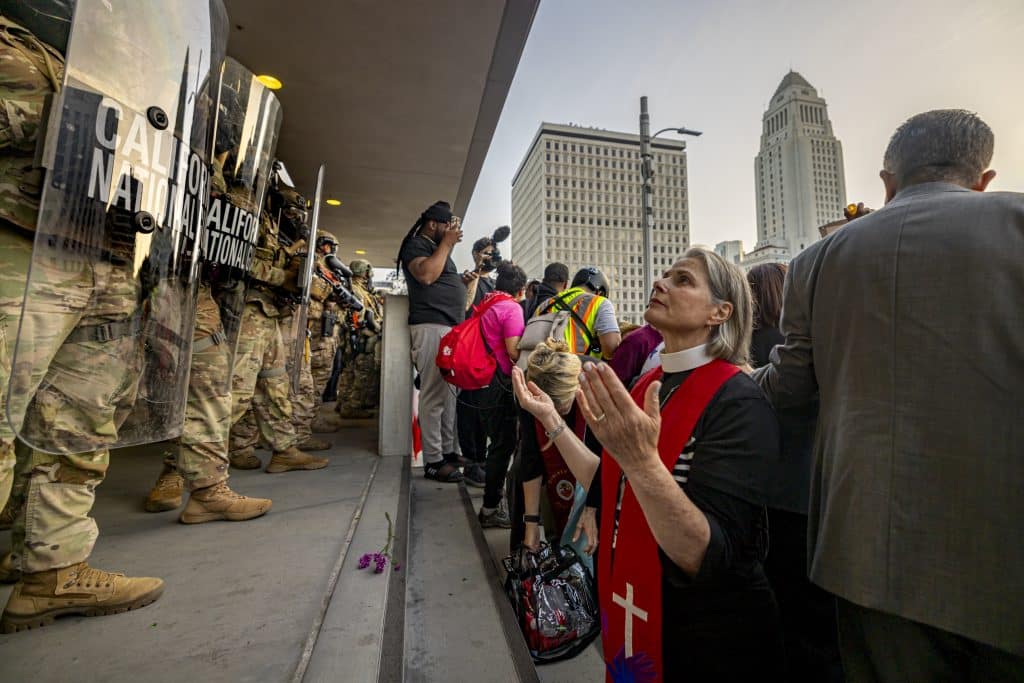 CYRIL 6 3P6A751106092025 LA ICE DAY 5 NIGRO - Bucks County Beacon - Photo Essay: Trump's Militarized War on Immigrants Meets Citizen Resistance in Los Angeles
