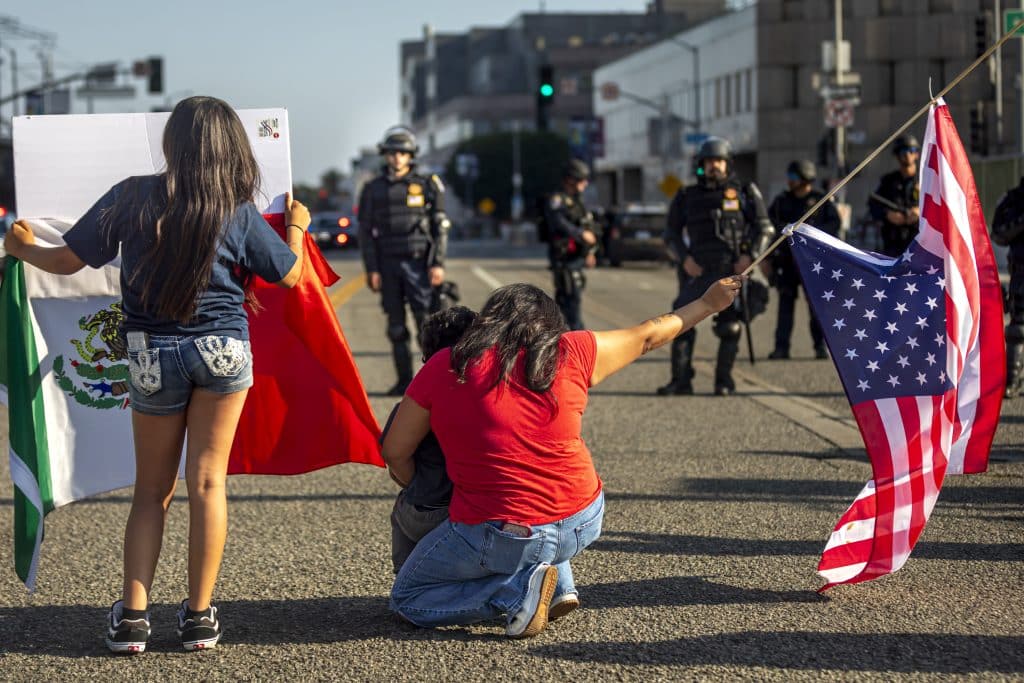 CYRIL 7 046A421906092025 LA ICE DAY 5 NIGRO 1 - Bucks County Beacon - Photo Essay: Trump's Militarized War on Immigrants Meets Citizen Resistance in Los Angeles