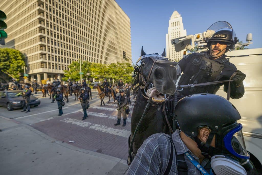 CYRIL 9 3P6A840506112025 LA ICE DAY 6 NIGRO - Bucks County Beacon - Photo Essay: Trump's Militarized War on Immigrants Meets Citizen Resistance in Los Angeles