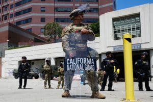 National Guard Troops Are Now Protecting ICE Agents as They Make Arrests in Los Angeles