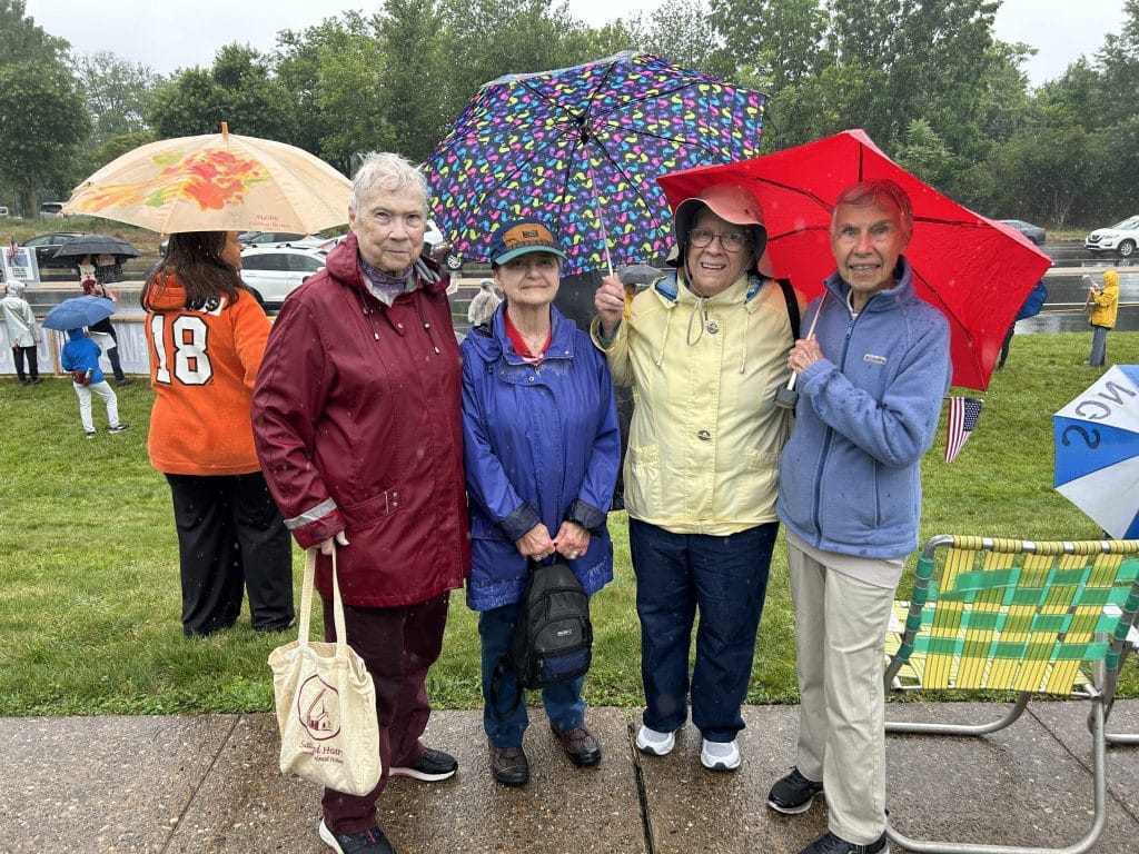 No Kings Nuns - Bucks County Beacon - Here's Why 1,800 Protesters Demonstrated Outside of Congressman Brian Fitzpatrick’s Langhorne Office for ‘No Kings Day'